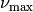 \nu_\textrm{max}